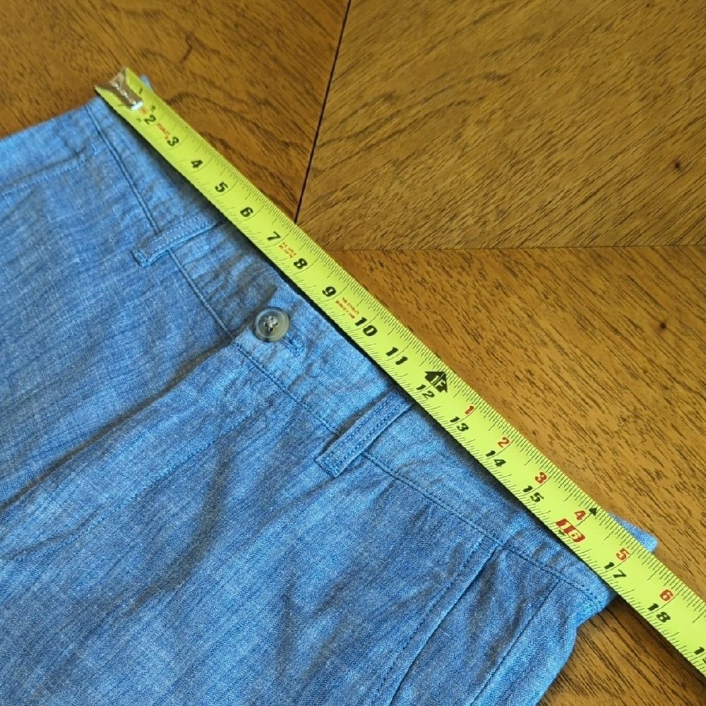Bonobos Slate Blue Flat-Front Casual Chino Shorts - Picture 4 of 9